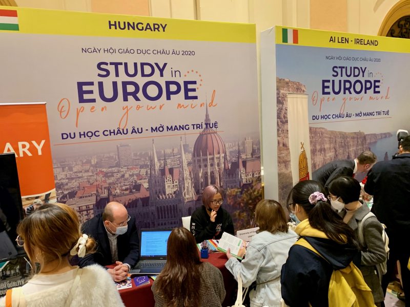 CETA Consulting Represented UNIDUNA (Hungary) at Education Fair: Study in Europe, Hanoi 2020